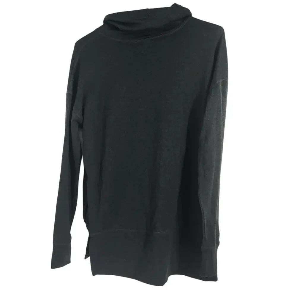 Old Navy Dark Green Long Sleeve Sweatshirt Womens Size Small S - Picture 2 of 4